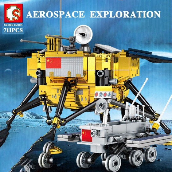 Blocs de Construction - Robot spatiale (Sans boîte) - 711 pièces