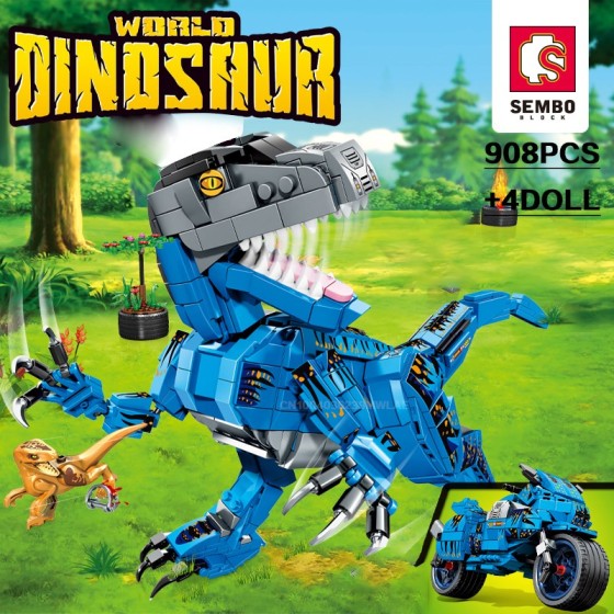 Blocs de Construction - Dinosaure T-REX (2 en 1) - 908 pièces