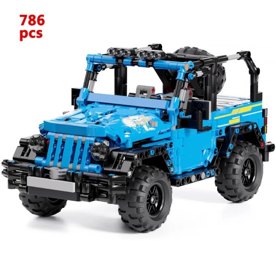 Blocs de Construction - Jeep sans boîte - 786 pièces