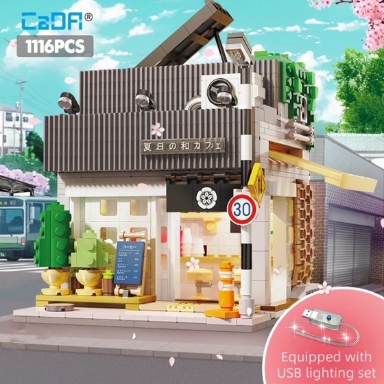 Bloc de Construction - Maison miniature Boutique sans boîte