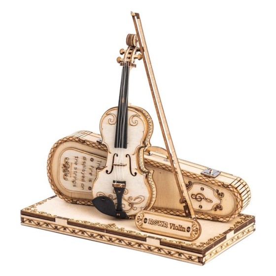 Maquette en bois - Violon -...