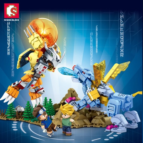 Blocs de Construction - Digimon Aventure